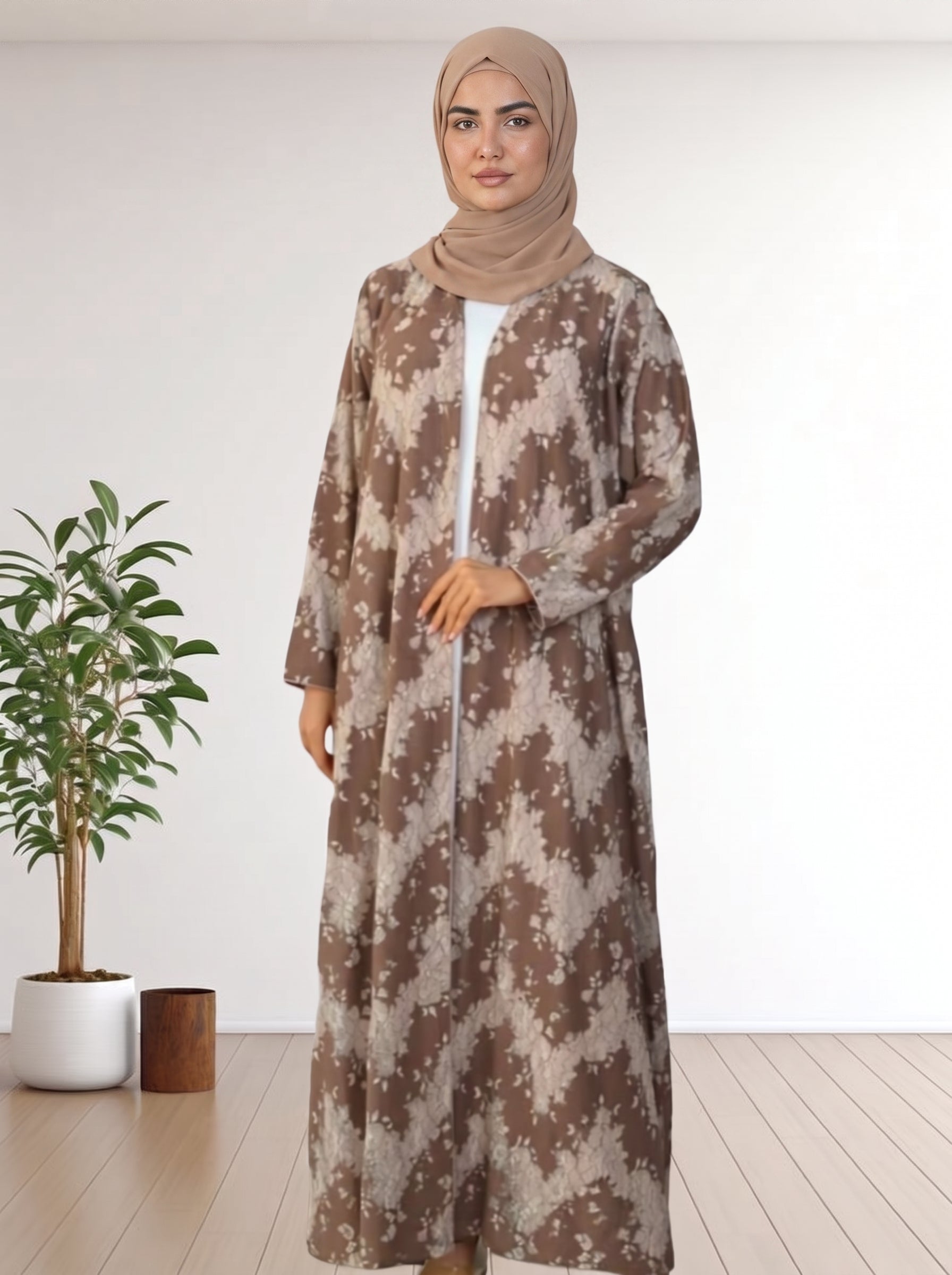 Abaya dantel