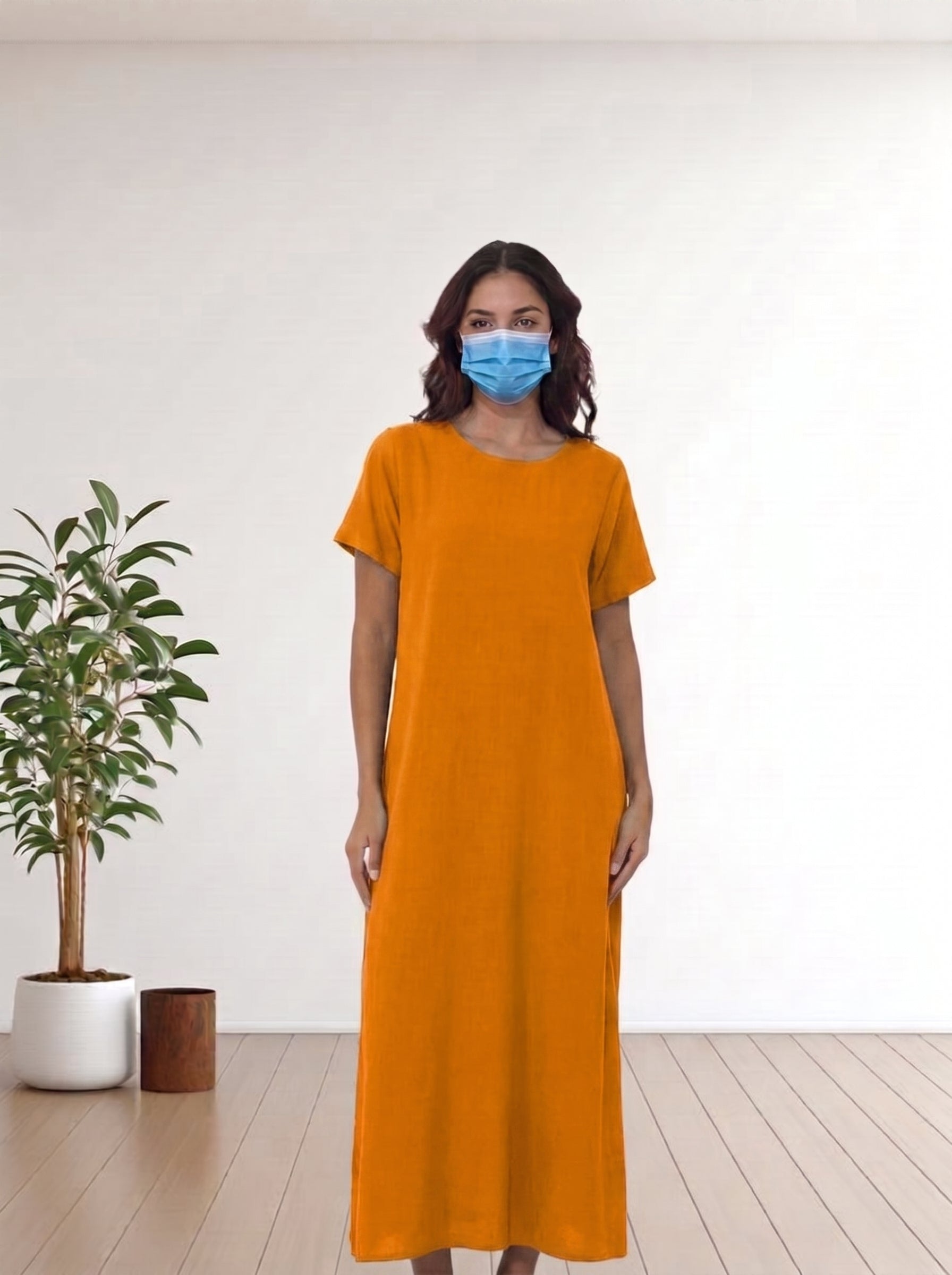 Luxury Modest Inner Slip Dress - Premium Nida Fabric