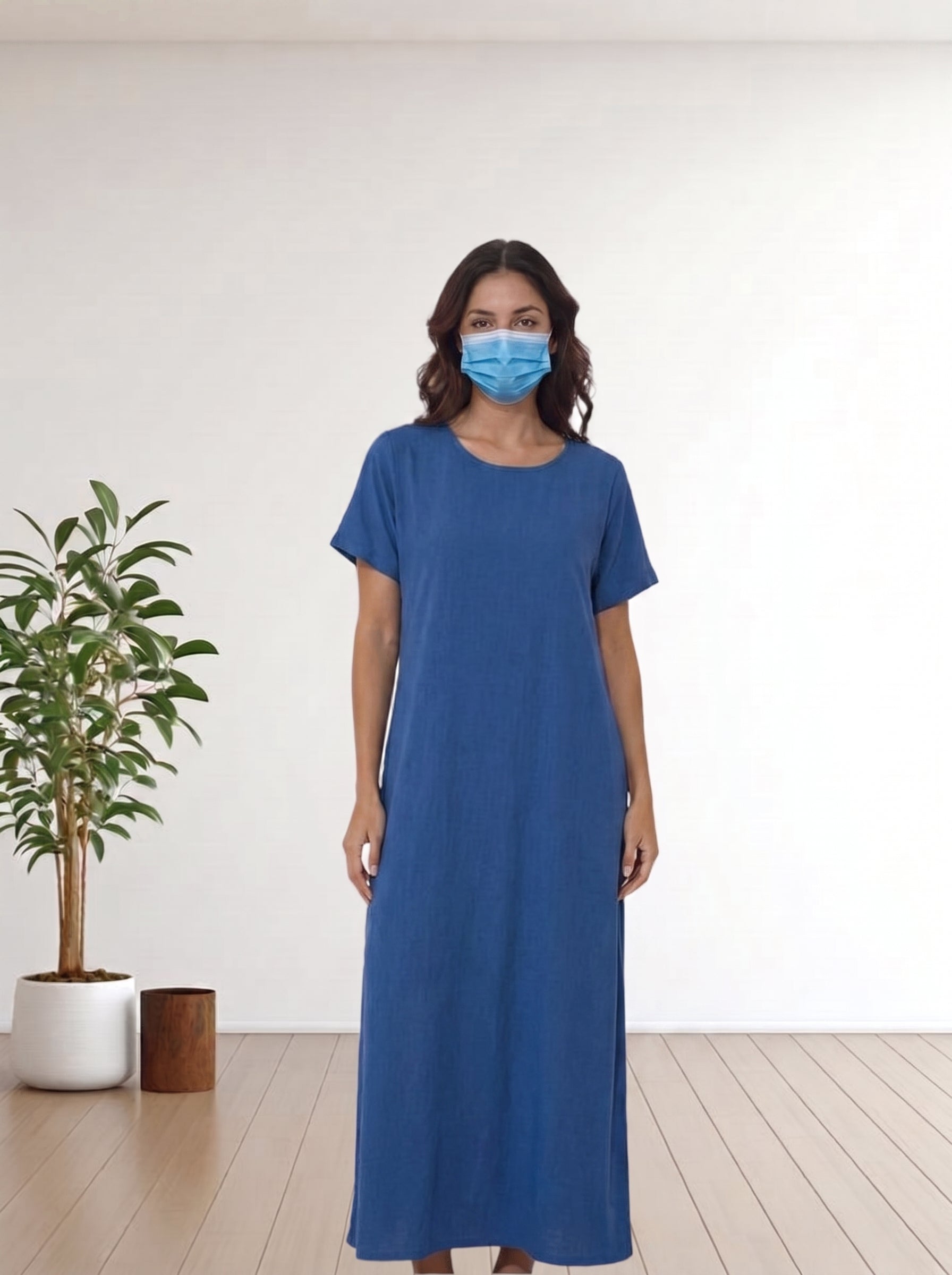 Luxury Modest Inner Slip Dress - Premium Nida Fabric