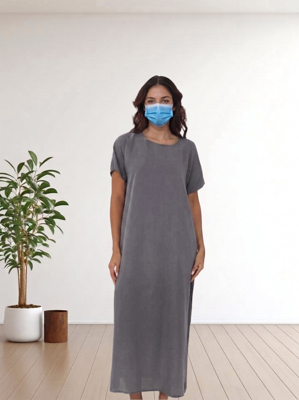Luxury Modest Inner Slip Dress - Premium Nida Fabric