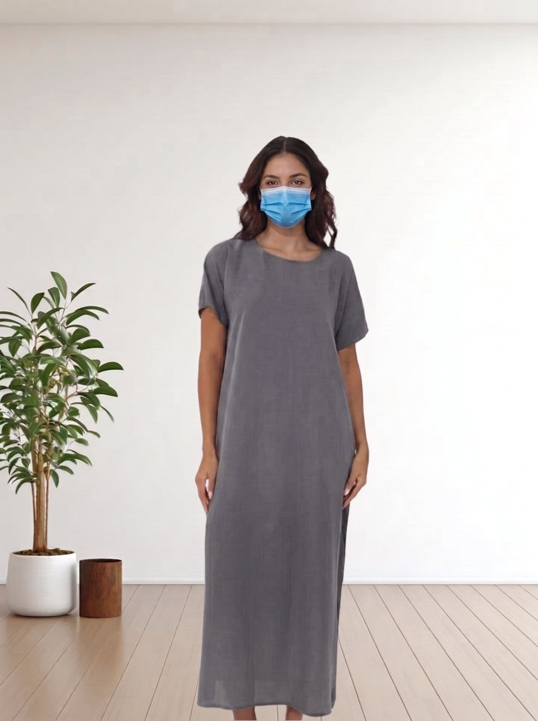Luxury Modest Inner Slip Dress - Premium Nida Fabric