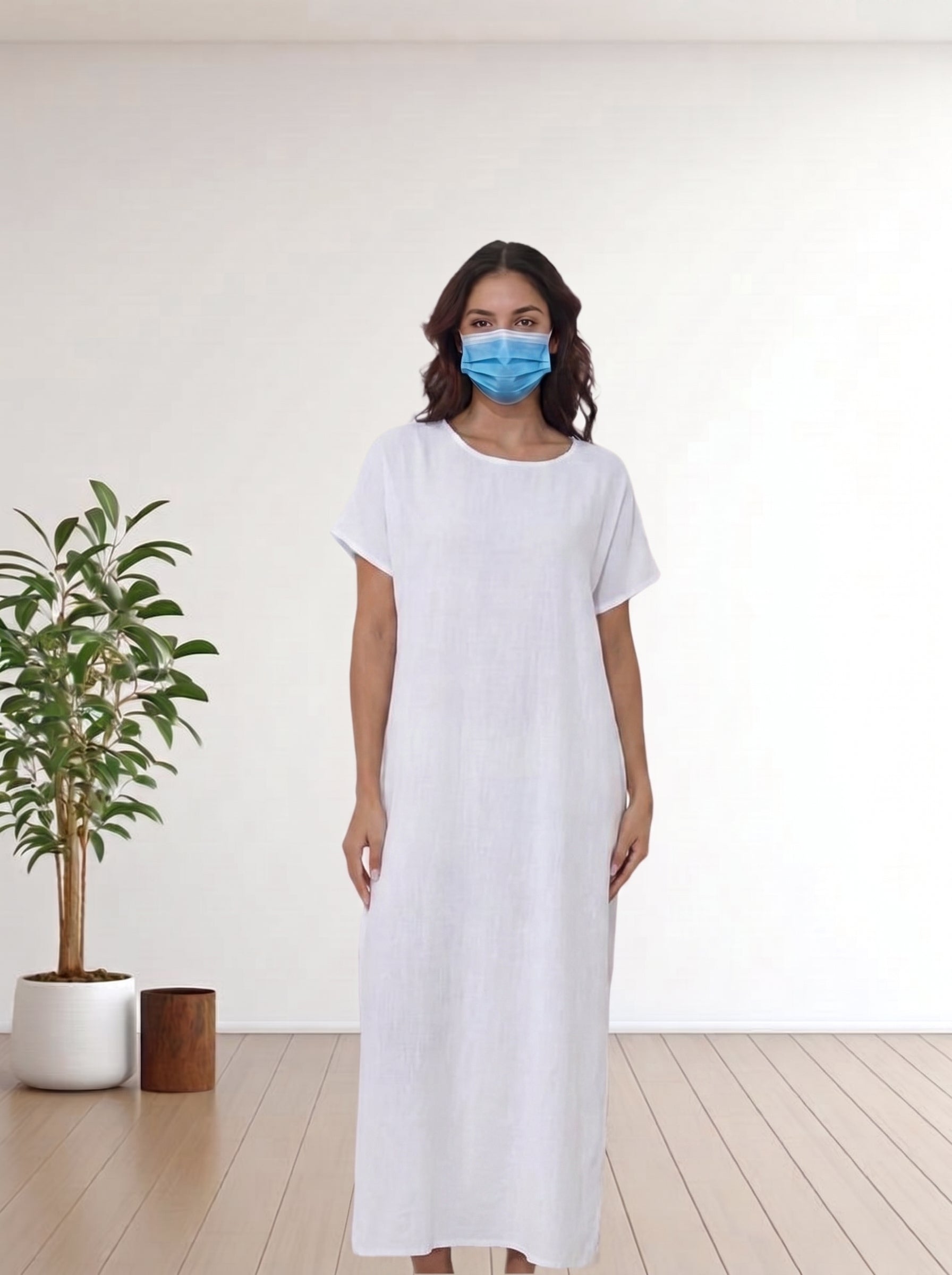 Luxury Modest Inner Slip Dress - Premium Nida Fabric