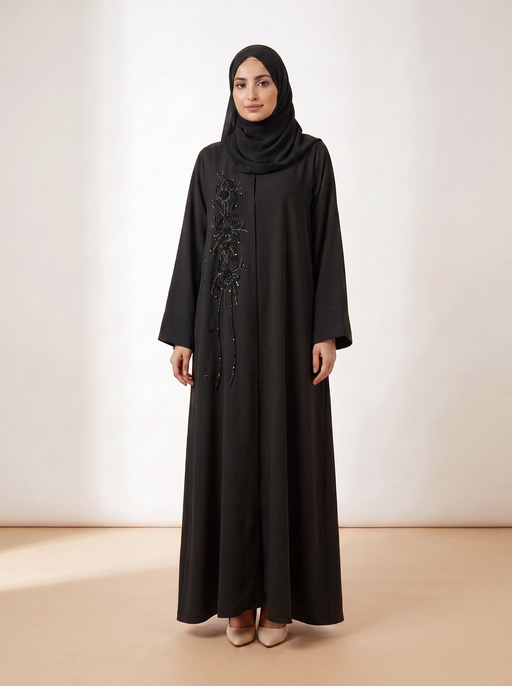 premium abaya new model with Matching Hijab